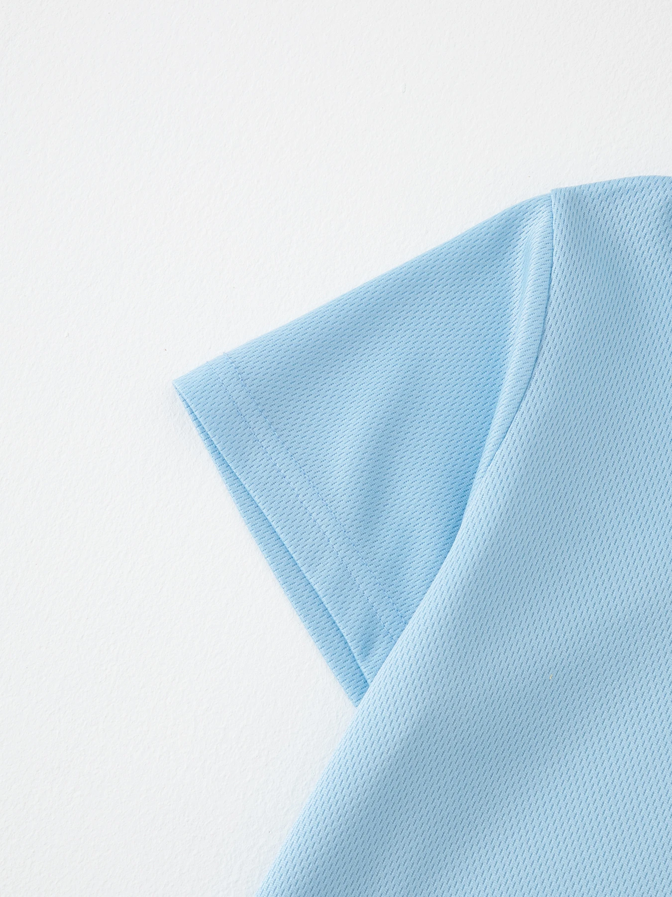 3-teiliges Set aus frischen Sommer-Poloshirts für Jungen und Mädchen, vielseitig und attraktiv, kurzärmeliges Revers-T-Shirt – Detail 15