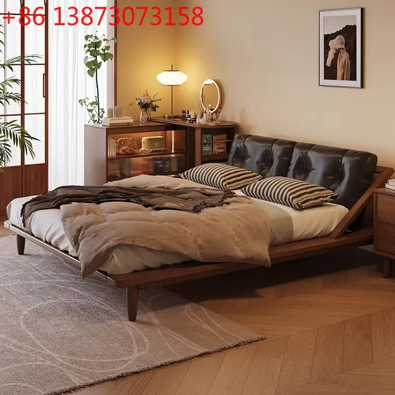 

Двуспальная кровать-чердак для общежития, роскошная, для взрослых, деревянная, мебель для спальни, размер Queen