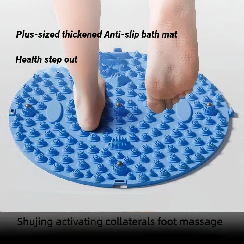 New Thick Circular Ultra Slow Running Finger Pressure Plate Foot Massage Pad Adult Toe Pressure Plate Meridian Massage Yoga Pad