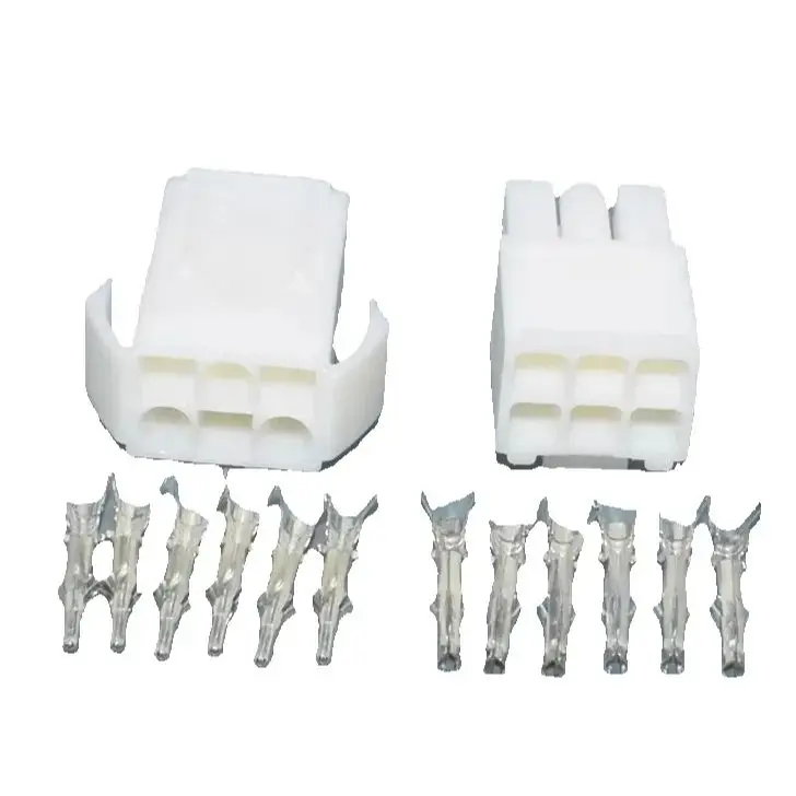 Worldgolden نوع صغير 6pin مجموعة EL 4.5 مللي متر ذكر أنثى مقبس التوصيل