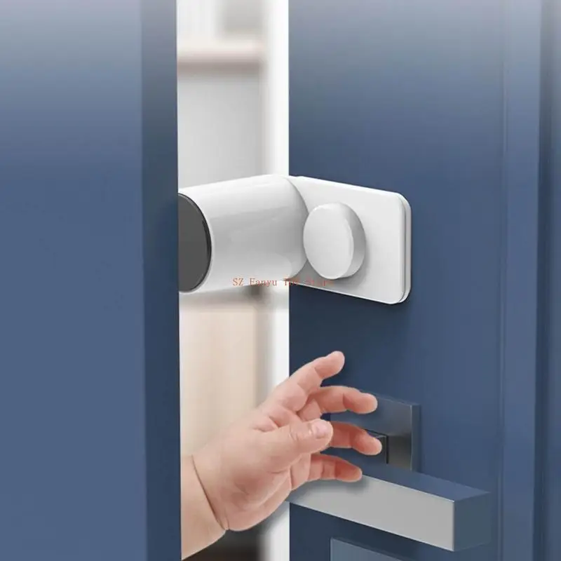 96GC 回転式ドアピンチガード ドアスラムストッパー 安全ドアガード ドアを開いたままにし、子供用のドアプロテクターとして機能します