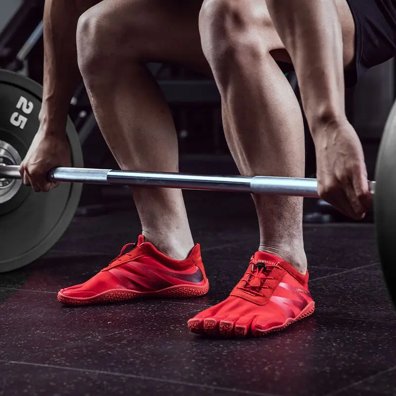 2025 New Summer Men's Weight Training Shoes Unisex Squat Deadlift Shoes Mesh Breathable Fitness Shoes