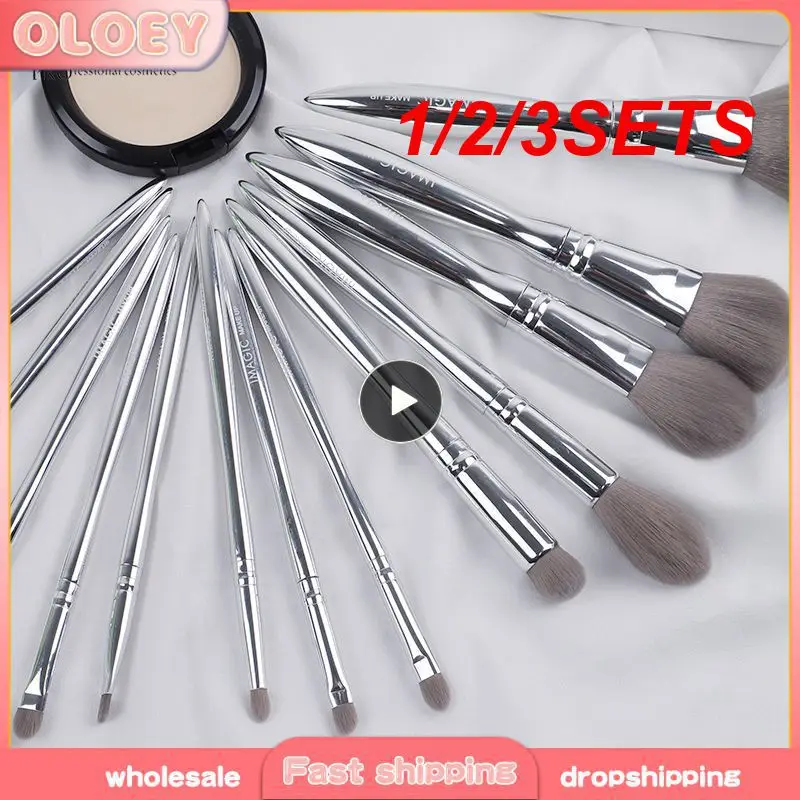 

1/2/3SETS Trending Smooth And Even Coverage Contouring Brush Professional Makeup Results High-quality Brushes Loose Powder Brush