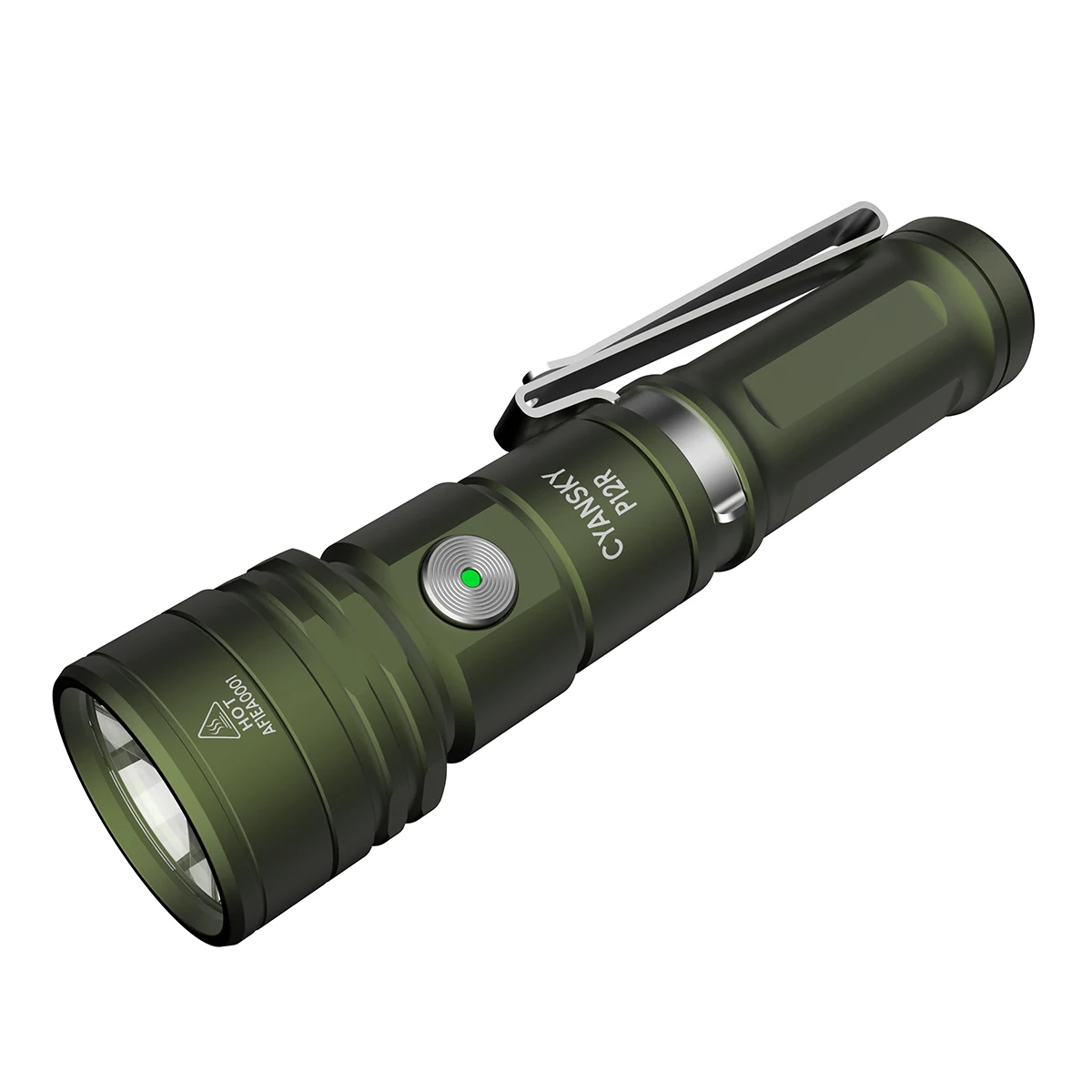 

CYANSKY P12R Magnetic Tail LED Flashlight 1300LM 240M 800mAh 14500 Battery USB-C Rechargeable Tactical EDC Portable Pocket Torch