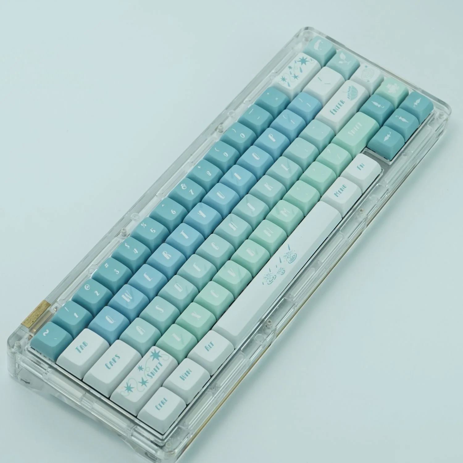 The Gift of Rain Theme Keycaps Full Set 127 Keys XDA Profile PBT Dye Sub Keycap for MX Mechanical Keyboard