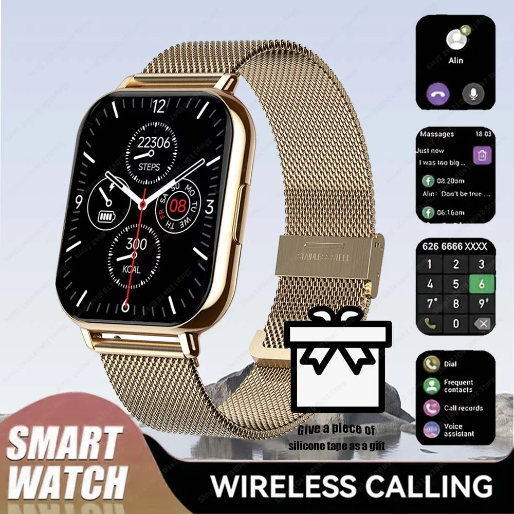 

Luxury Smartwatch Watch Men 1.83 HD Full Screen Bluetooth Call Health Tracker Fitness Christmas Gift Multifunction Smartwatches