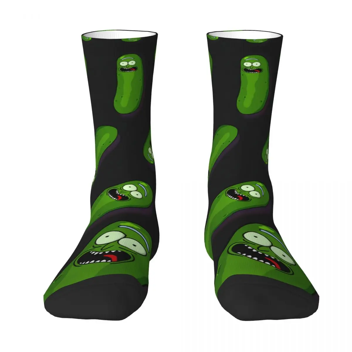 Pickled Cucumber Unisex 3D Print Mens Socks Innovatively Middle Tube Harajuku Sock