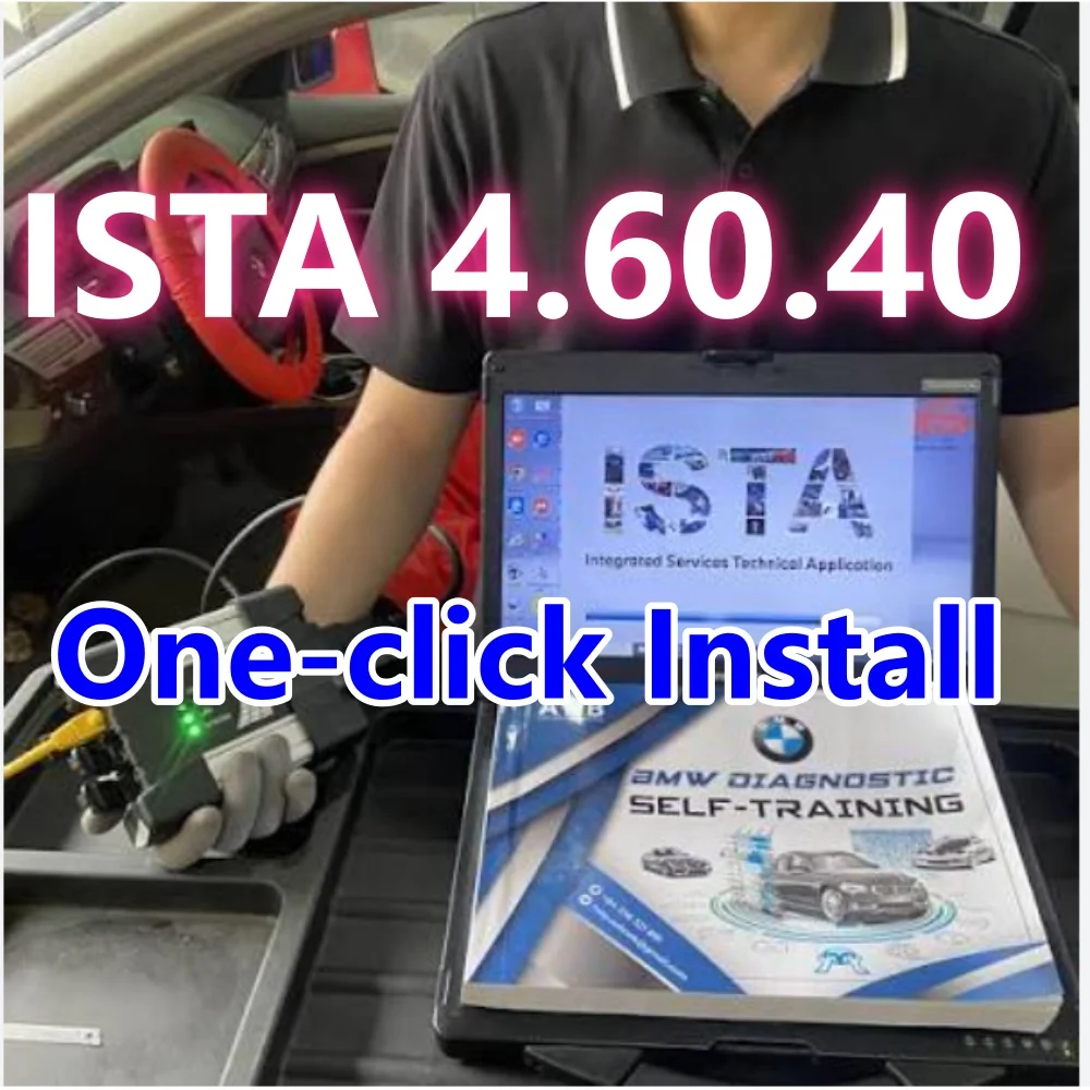 Hot Selling ISTA 4.60.40 Car Diagnostic Software ICOM ENET K+Dcan OBD with Full ISTA4.60.40 PSdZData