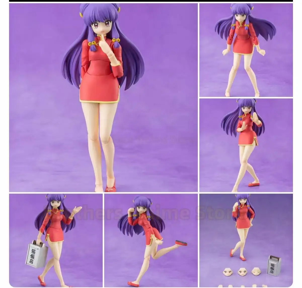 

Pre-sale Japanese version Bandai SHF Ranma 1/2 Sanpu action figure finished product