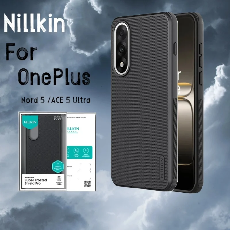 

Чехол Nillkin для OnePlus Nord 5 ACE 5 Ultra, супер матовый защитный чехол с защитой от отпечатков пальцев, противоударная задняя крышка