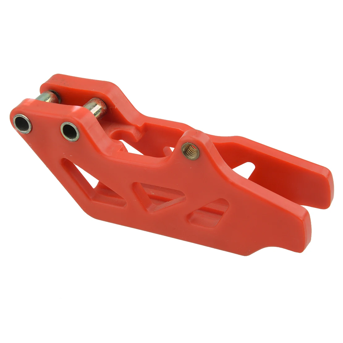 Red Universal Motorcycle Left Right Chain Guide Box Protective Anti Skid Chain Gear Cover Plastic