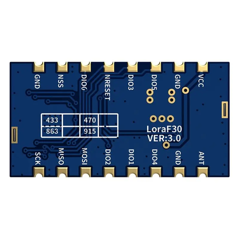 ABJO-Wireless Lora Module Lora1278f30 1W High Power Long Distance Data Transmission 470-510 Mhz
