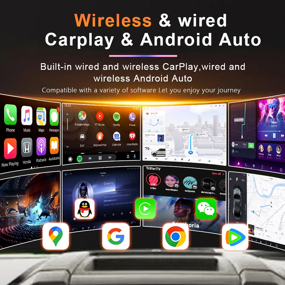 Android 16 Car For Subaru XV Forester 2018 - 2021 GPS Navigation High-performance CPU DVD Player Car Stereo Head Unit Dash Cam