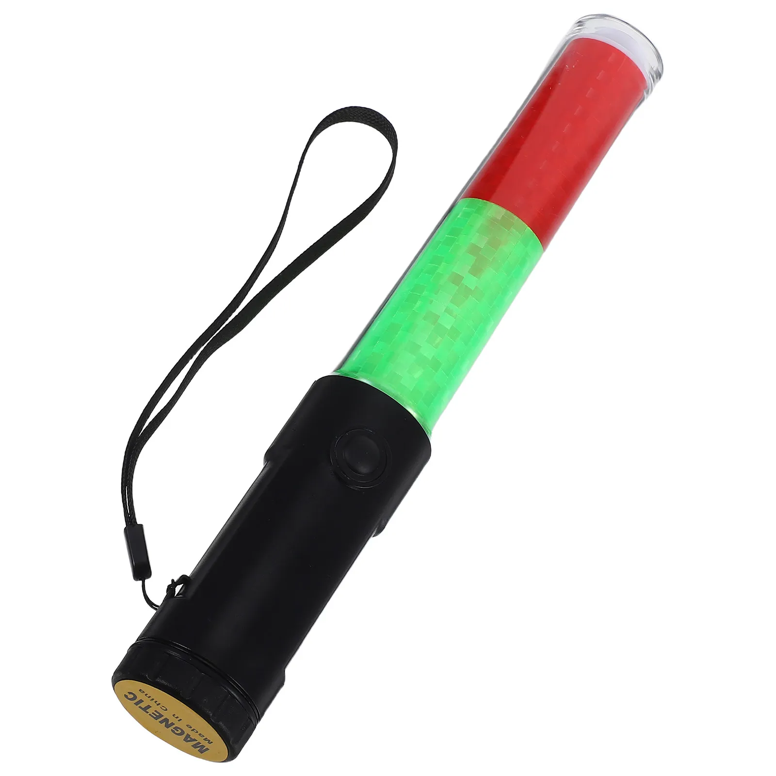 Traffic Control Stick 26Cm Bright LED Warning Light Wand Magnetic Hook Portable Emergency Traffic Signal Wand for Outdoor