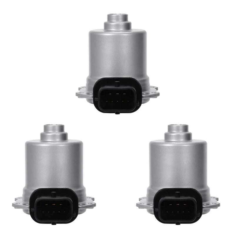 3X Stainless Steel Car Auto Transmission Shift Control Solenoid Valve Fit For Ford Fiesta Focus 2012-2017 AE8Z-7C604-A