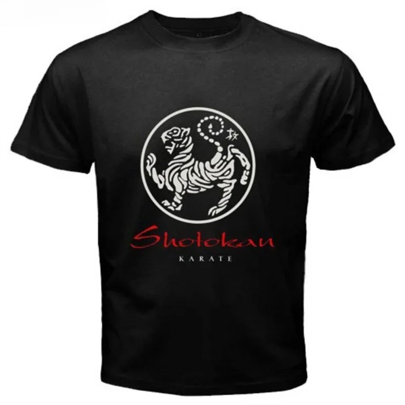 New JAPAN SHOTOKAN KARATE SYMBOL Men's Black T-Shirt Size S to 3XL  Cool Casual pride t shirt men Unisex tshirt sbz1402