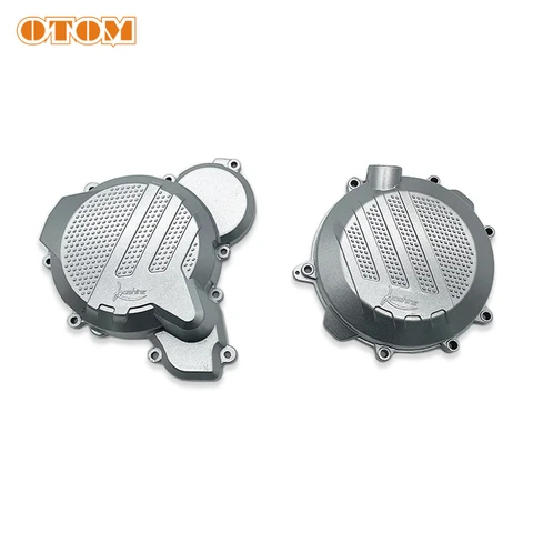 Крышка сцепления и крышка зажигания для мотоциклов KOSHINE 250, 300, 320, оригинальная защита двигателя с водяным охлаждением, крышка магнето