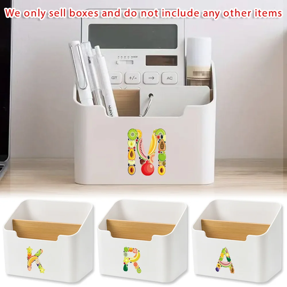 

Compartment Storage Organizer Tabletop Container Multipropose Case Large Capacity Suitable For Household Fruit Letter Pattern