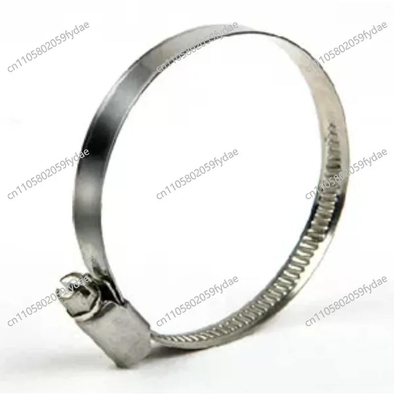 10pcs 50mm 100mm 150mm Pipe Clamp Stainless Steel Ring for Dust Collector Hose