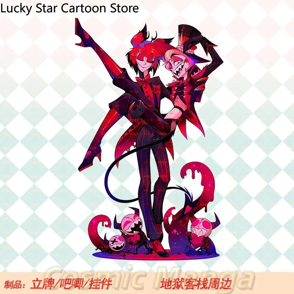 

Значок аниме на день рождения, коллекция брошей, акриловая подставка для косплея, модель, декор для стола, милый стоячий знак, брелок, кулон, подарок на Хэллоуин