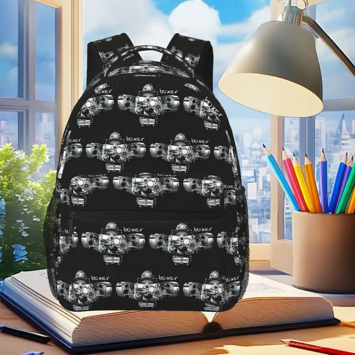 

Boxer Engine R1200gs 1200 Gs R Adventure R1200rt Rt R R1200r Backpack Student Boys Girls BookBag School Bag Shoulder Bags