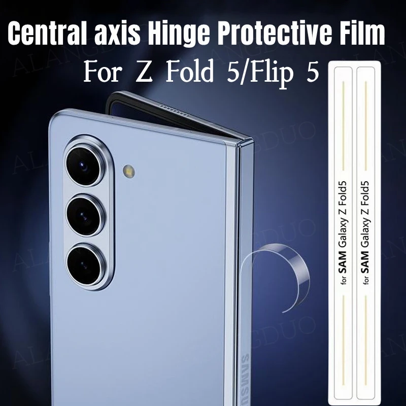 2PCS Hydrogel Film For Samsung Z Fold 5 Fold 4 Central axis invisible Hinge protective film For Z Flip 5 4 fold5 flip5 Side Film