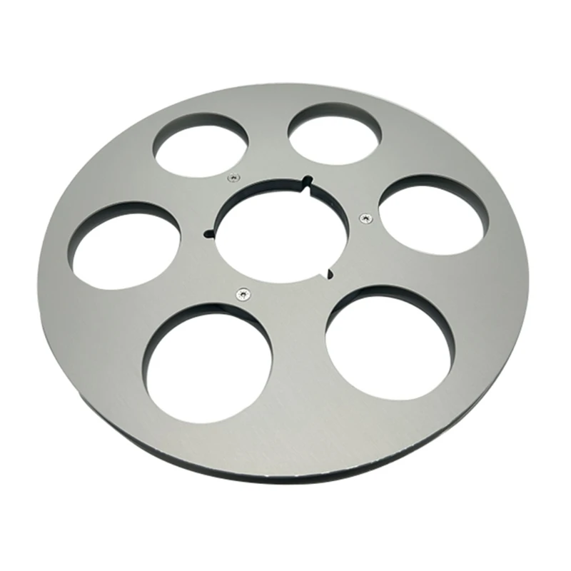 

10.5 inch New Disc with 6 Holes Tape Reel Nab Hub Metal 10.5" 4 for Home Theater