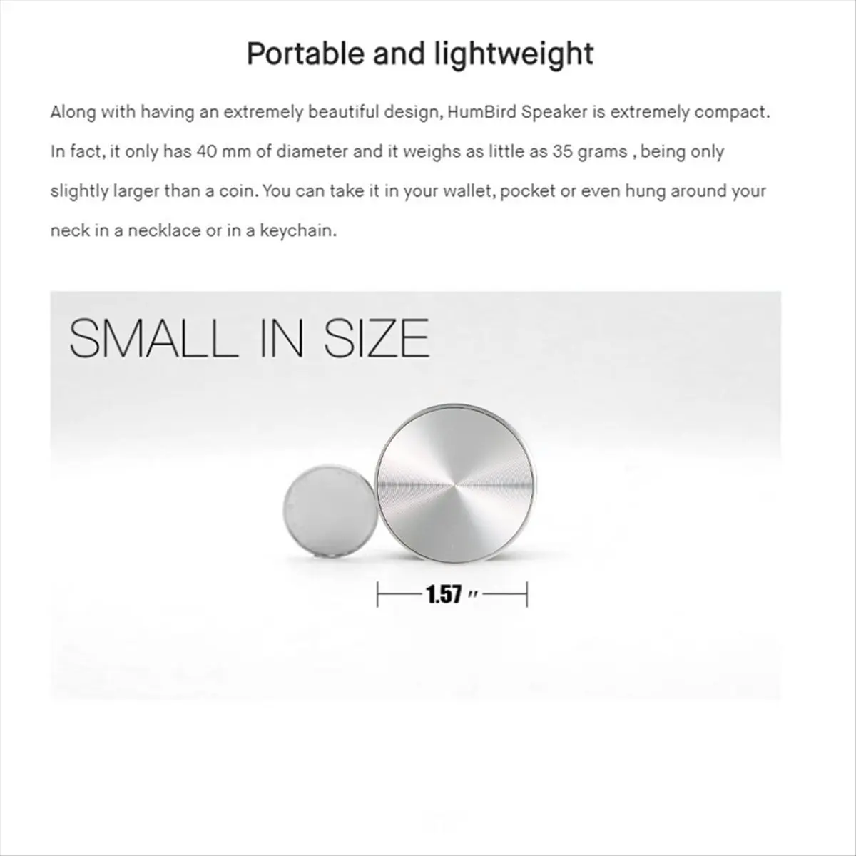 Portable Compatible Bone Conduction Speaker Stereo Sound,Bluetooth Speaker(Black)