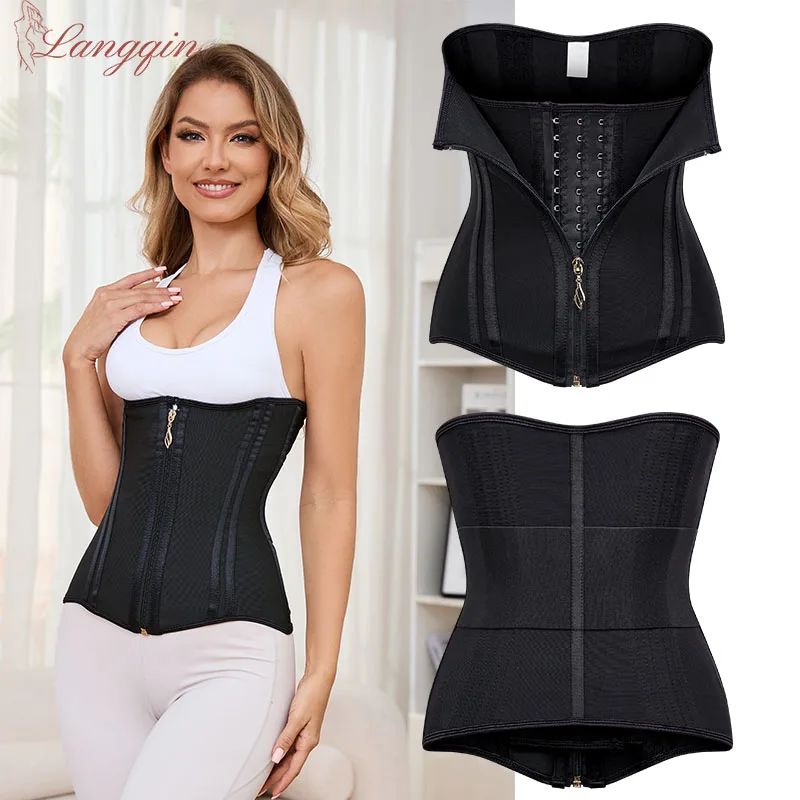 Women  Slimming  Waist Trainer Corset  Body Shapewear Belt Flat Belly Workout Binders Shaper Tummy Wrap Girdles