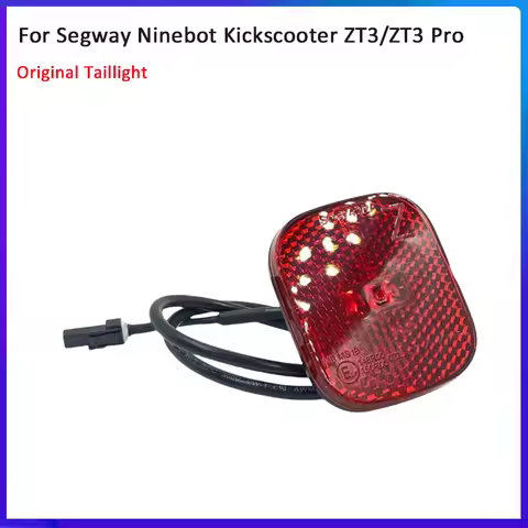 Rear Tail Light Brake TailLight for Segway Ninebot ZT3 Pro G3 F3 E3 Electric Scooter Safety Warning Rear Mudguard Fender Lamp