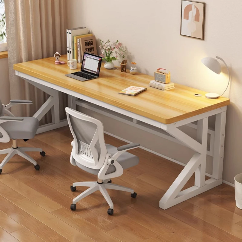 White Gamer Pc Office Desks Storage Computer Table Laptop Stand Office Desks Household Bedroom Escritorio Furniture MR50OD