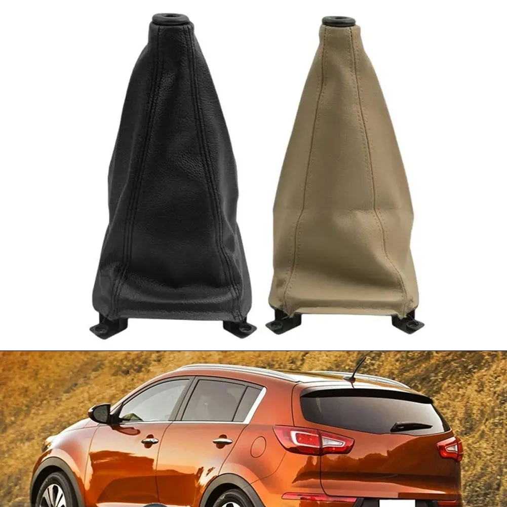 

Sleek Design PU Leather Manual Gear Shift Dust Cover Compatible with For KIA SFor portage Models of Year Range from 2007 2012