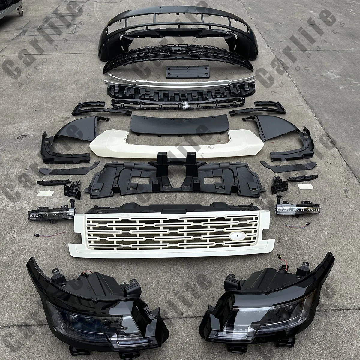 Automotive bumpers body kit for Land Rover Range Rover vogue L405 2013-2017 Alterated to  2023.