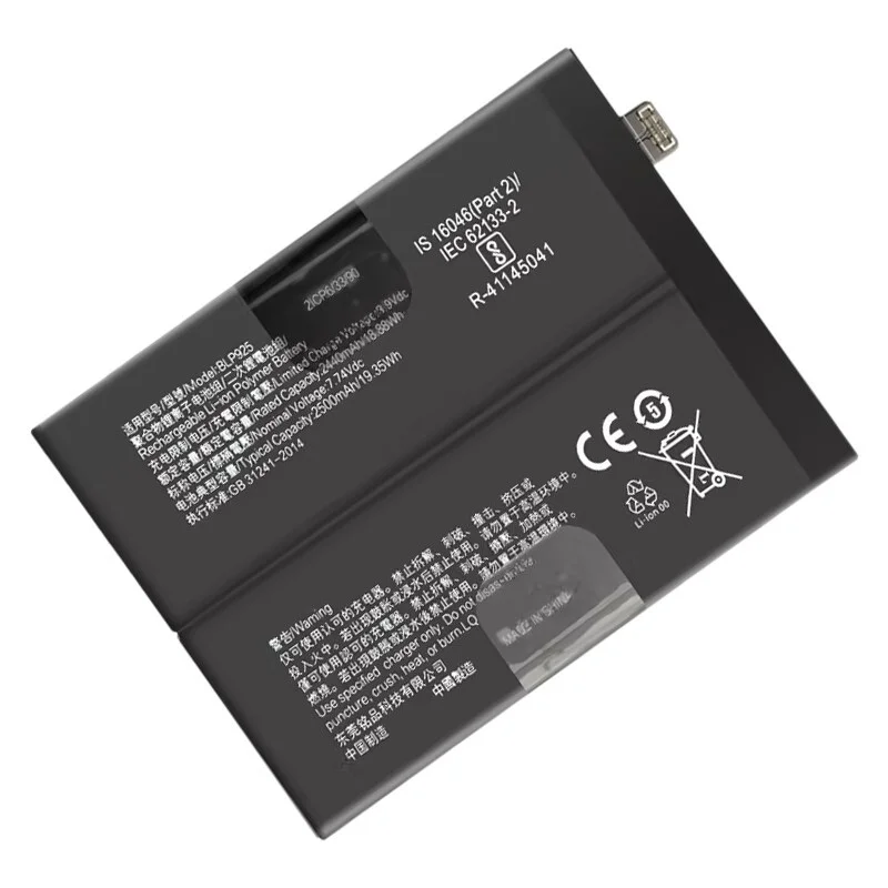 For OnePlus Nord 10R / ACE 2V BLP925 2500mAh Battery Replacement