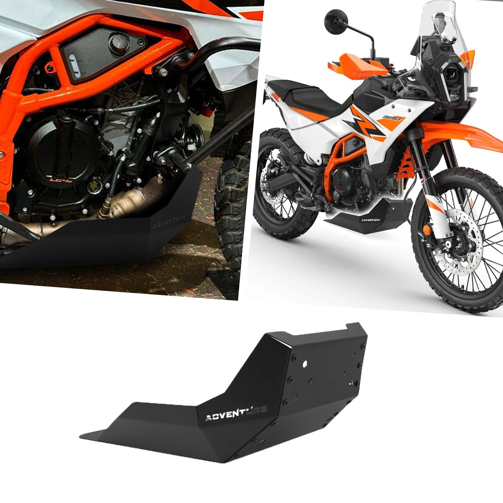 

Защитная пластина/защита картера двигателя для мотоцикла KTM 390 ADVENTURE R 2025 (новая модель)