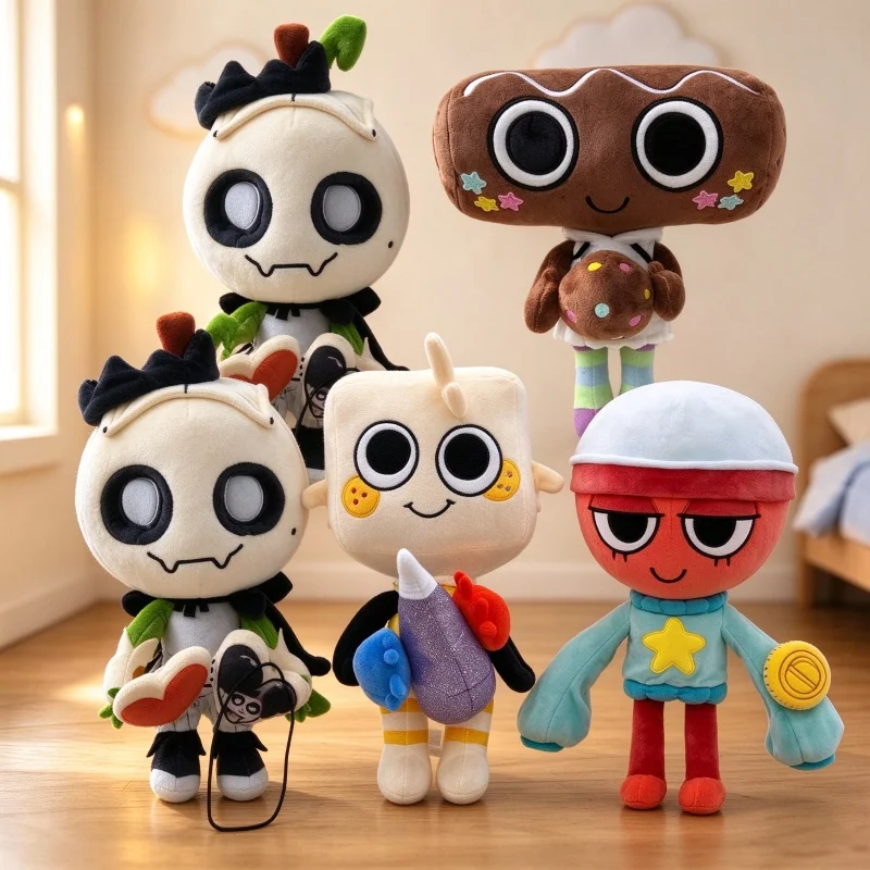 Nowa pluszowa lalka z gry horror Cosmo Goob Shellyes Gigi, urocza ragdoll, miękka poduszka, zabawka, lalka z gry, prezent urodzinowy dla fanów
