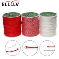 Elllv-sedal de asistencia trenzado de PE, 100 metros/carrete para pesca en agua salada, anzuelo de Jigging, señuelo de curricán, cordón atado, cuerda de pesca de lanza de buceo