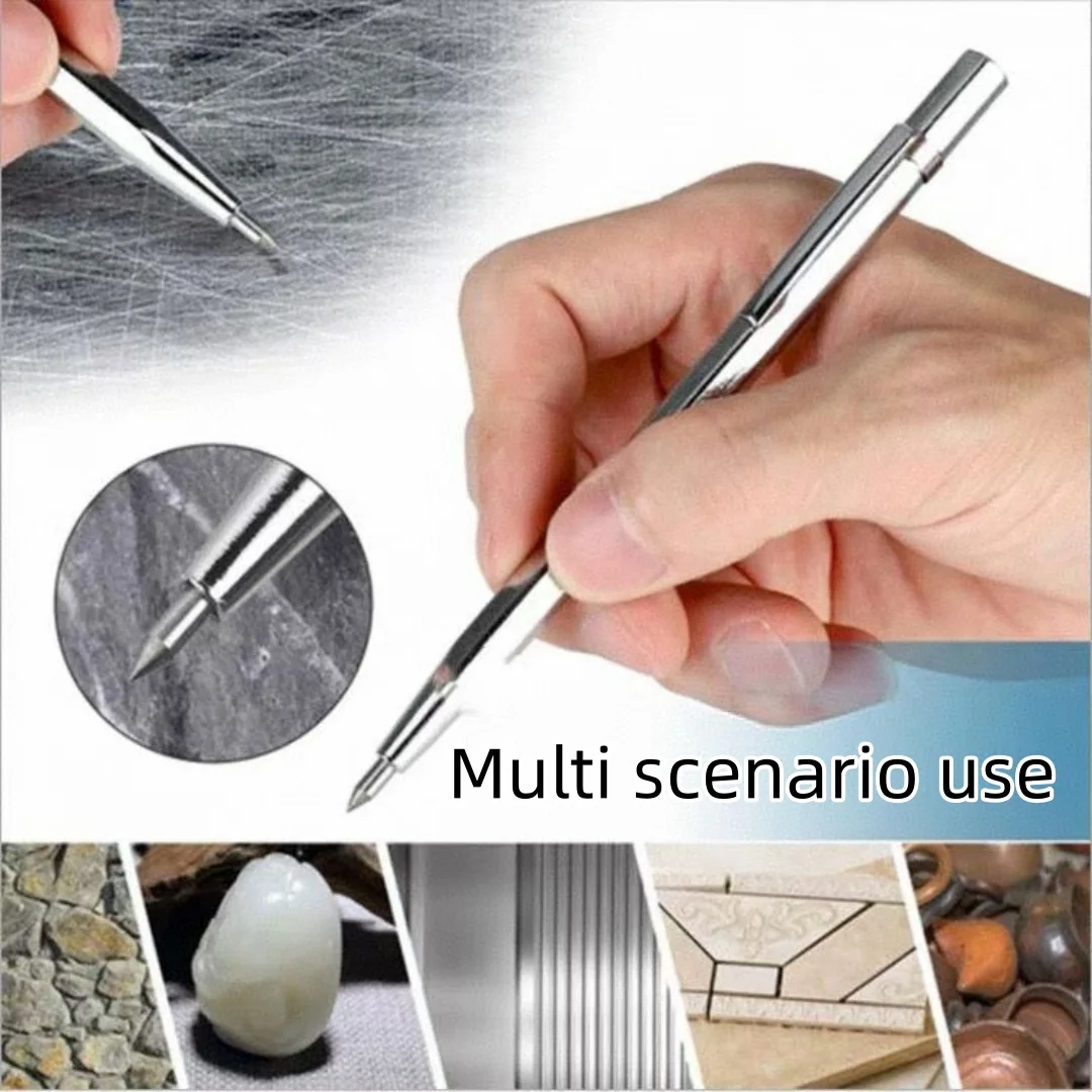 Nova liga de aço de tungstênio arte faca escultura e marcação caneta metal telha corte placa aço desenho agulha faca corte