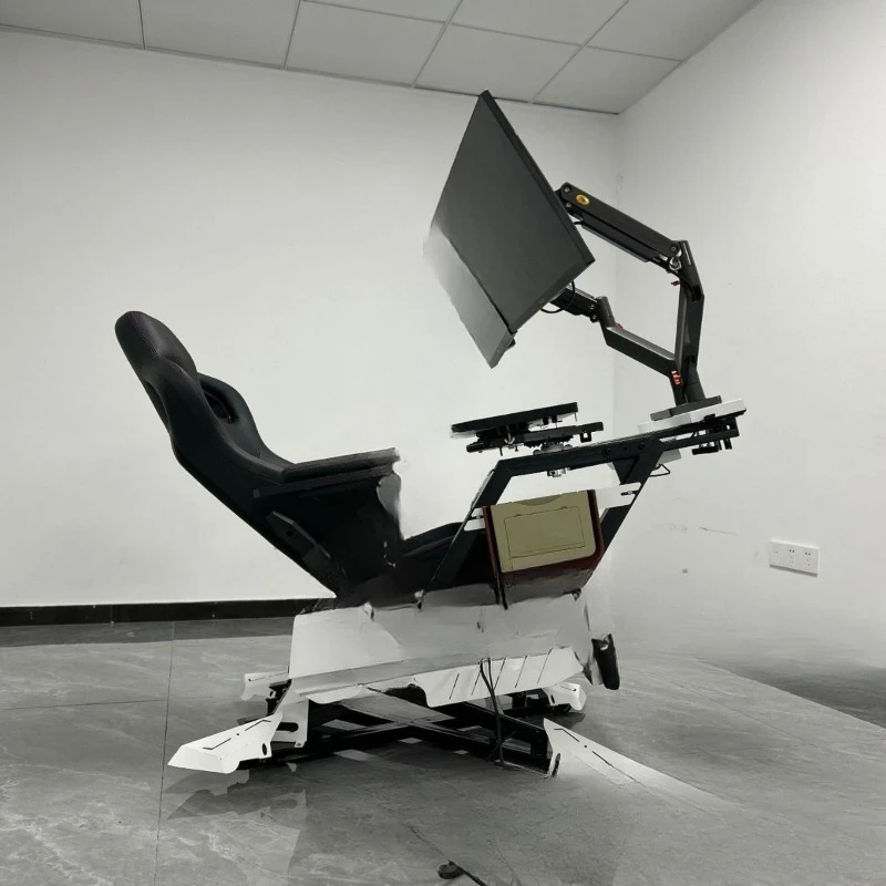 Ergonomics, zero gravity, computer cockpit, e-sports capsule.