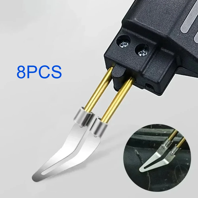 

8pcs Repair Smooth Head for Plastic Welding Tool Soldering Iron Head 50mmx20mmx5mm Electric Uds Soldador De Hierro Para Soldar