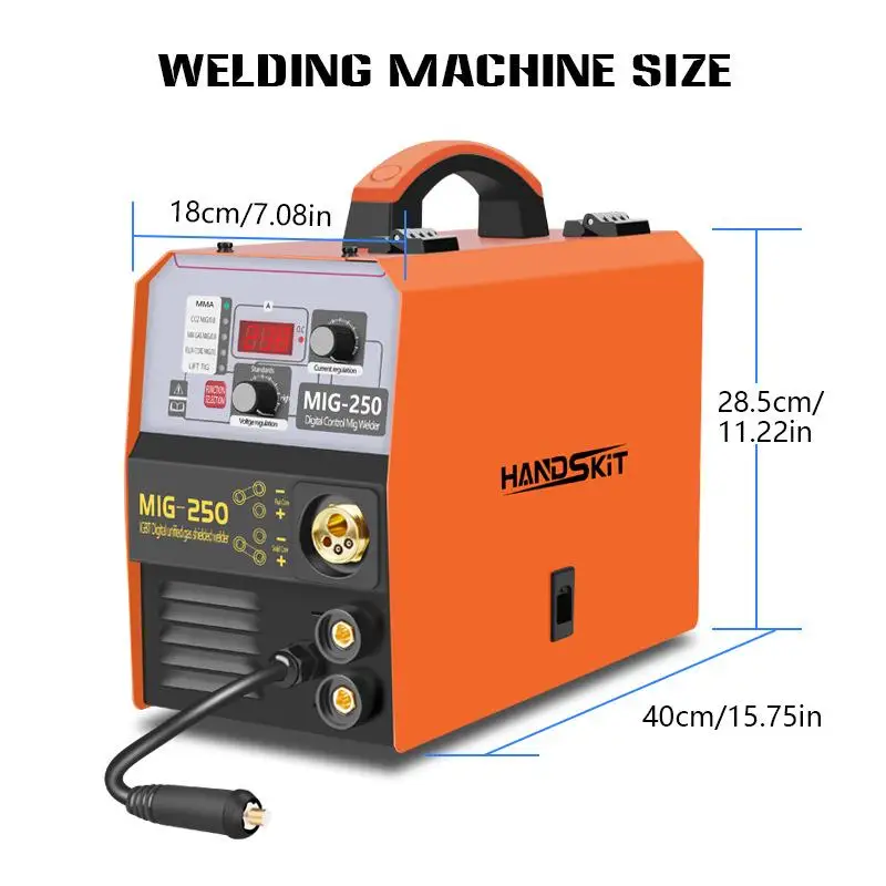 Household Gas Free Two Protection Welding Machine Dc Argon Arc Welding Machine Three Use Multi-Functional Welding Machine 220V