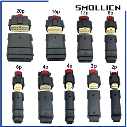 포드 뷰익 쉐보레용 테일 램프 헤드라이트 소켓 플러그, Molex 2 3 4 6 8 12 16 20 핀 방수 커넥터, 33471-0301