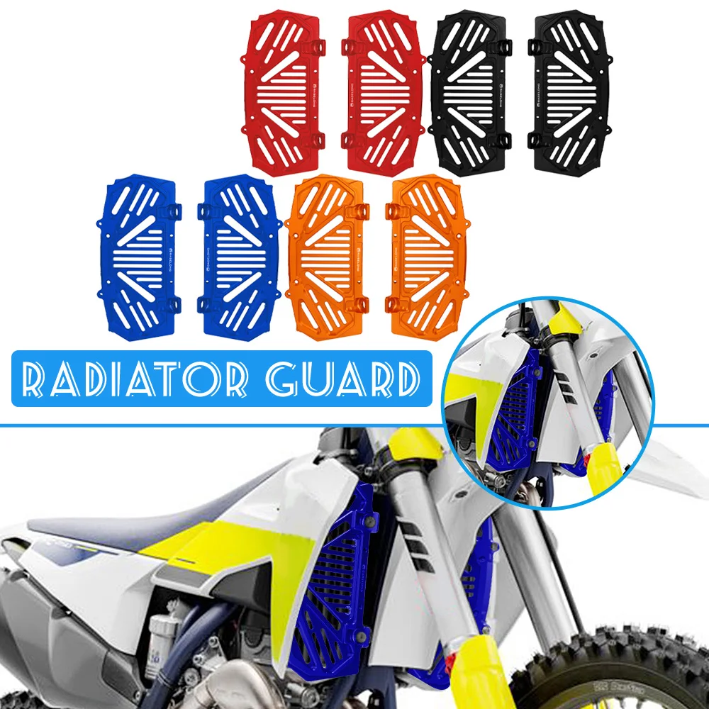 dirt bike Radiator Grille Guard Cover FOR EXC EXC-F SXF FOR Husqvarna TC FC TE FE 150 250 300 350 450 2019- 2022 2023 Motocross