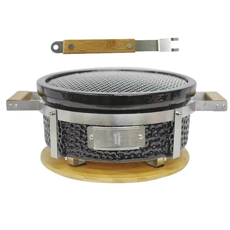 Tabletop Smokeless Ceramic Charcoal Grill Japanese Style