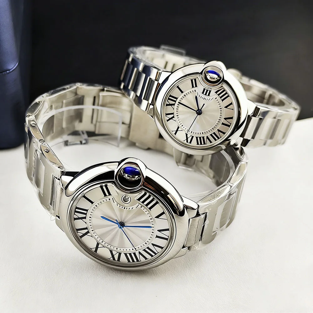 Blue Balloon Fashion Couple Watch NH05 Ladies' Watch Miyota8215 Men's Watch Customized Logo Dial Automatic Mechanical Movement