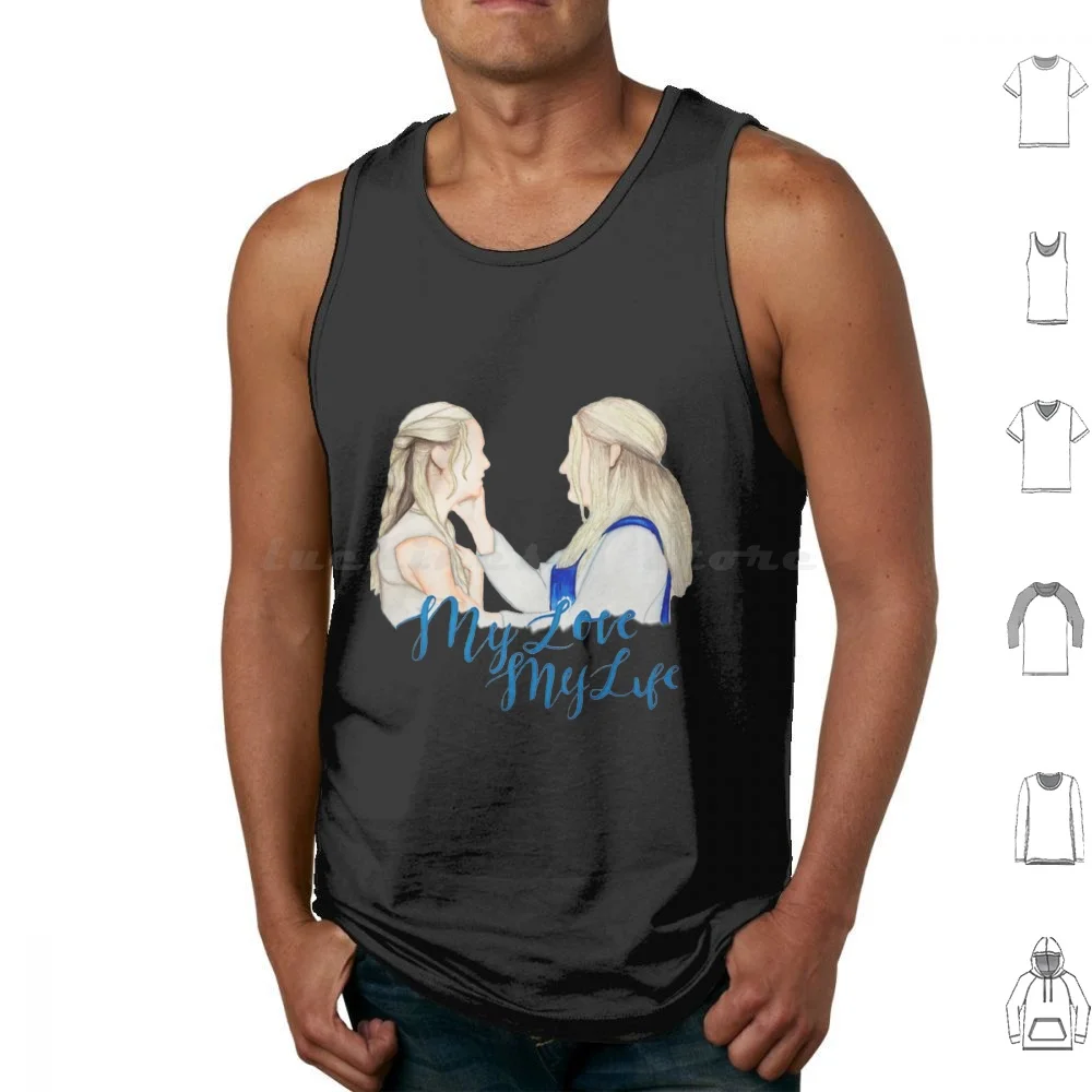 Mia My Love My Life Tank Tops Vest Sleeveless Mia Meryl Streep Mia 2 Musical Donna And The Dynamos Dancing Queen Donna Mia