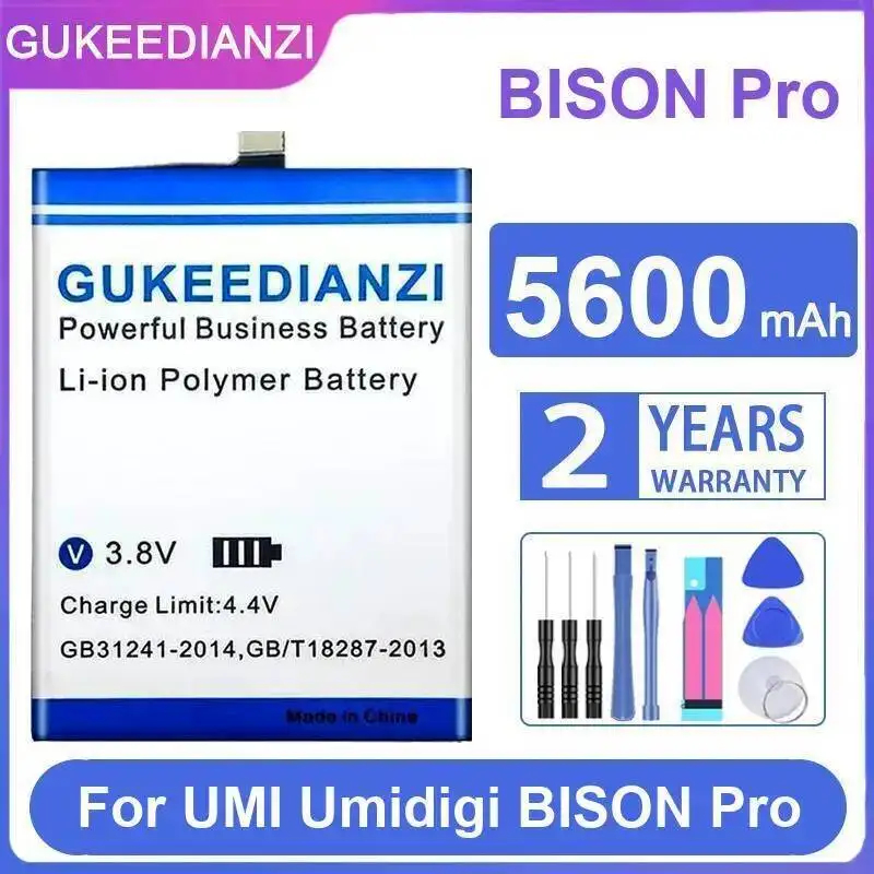 

High Capacity For Umidigi Umi Bison Pro Premium Replacement 5600Mah Mobile Phone Battery