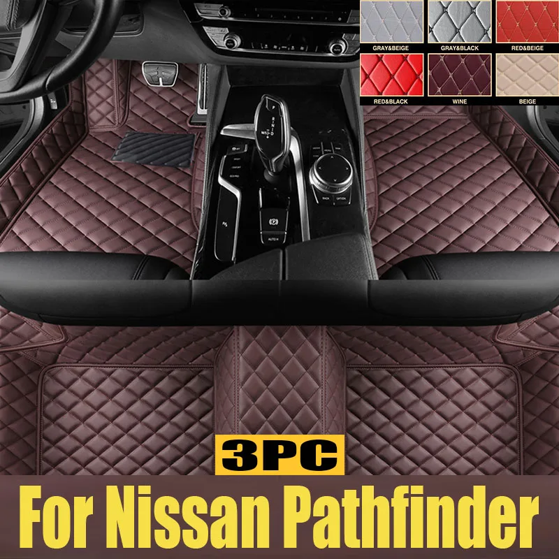 

3D TPE LHD Floor Car Mat For Nissan Pathfinder 2013 2014-2020 Car Floor Liner Tray Foot Pad Carpet Mat Auto trunk mat