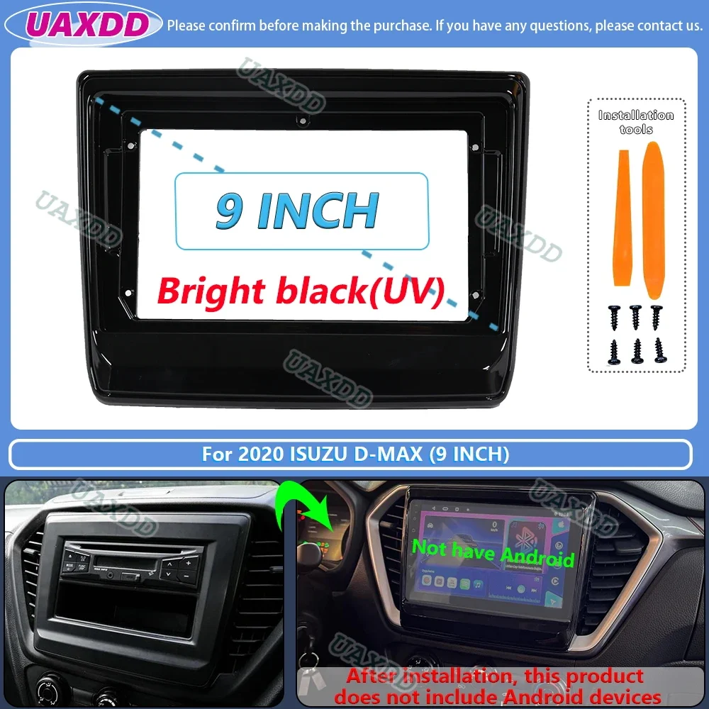 For 2020 Isuzu D Max 9 Inch Car CD Radio Android Stereo Frame