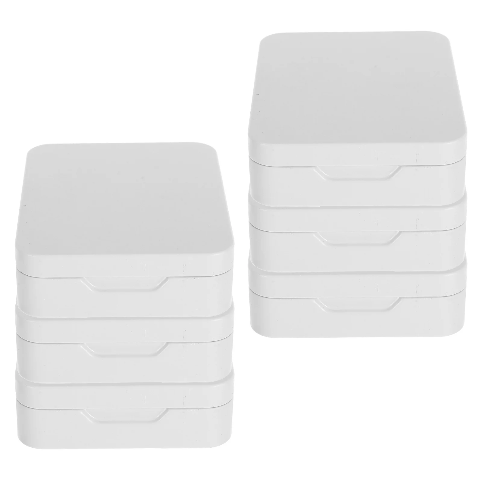 

6pcs Metal Storage Box For Jewelry Candy Small Rectangular Iron Tin Container Boxes Mini Decorative Organizers Portable